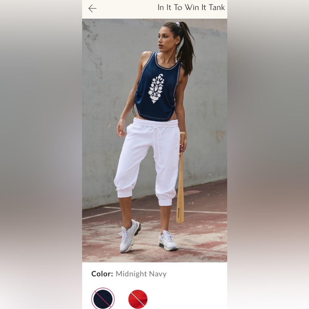 Free People Movement ~ In It To Win It Tank ~ XS Midnight Navy ~ * NWT - Picture 9 of 11